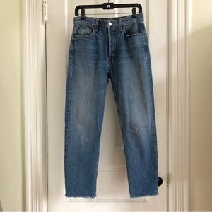 Re/Done Originals Straight Leg Jeans